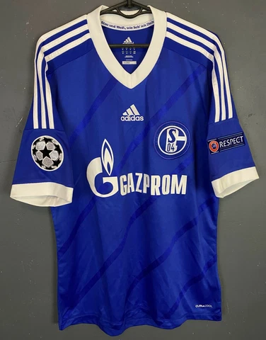 SCHALKE 04 2012/2013 UEFA CHAMPIONS LEAGUE SOCCER FOOTBALL SHIRT JERSEY SIZE M Cover