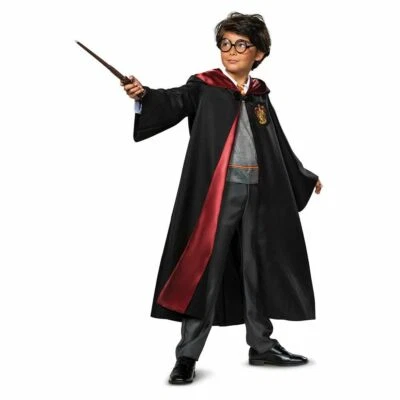 Disguise Harry Potter Magical Wizard Deluxe Childrens Halloween Costume 107529 - Image 1 of 4
