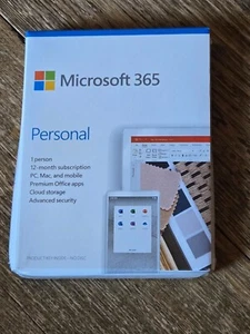 Microsoft Office 365 Personal 1 Year Subscription For 1 User North America ONLY! - Picture 1 of 3