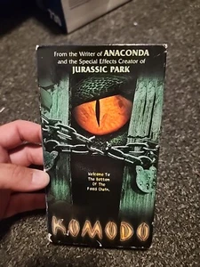 Komodo VHS Horror Monster Jill Hennessy Paul Gleeson Sterling - Tested Works  - Picture 1 of 8
