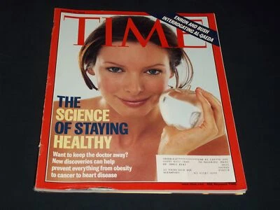2002 JANUARY 21 TIME MAGAZINE - THE SCIENCE OF STAYING HEALTHY COVER - H 6753 - Image 1 of 2