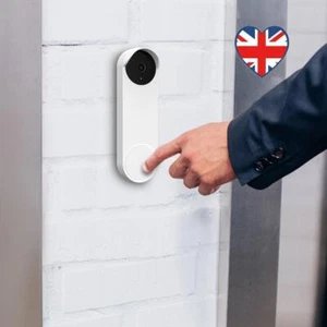 Waterproof Protective Case Shade for Google Nest Doorbell Wired 2nd Gen (White) - Afbeelding 1 van 6