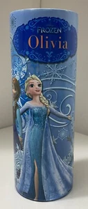 Personalized Frozen Stainless Steel Tumbler 20 oz With Lid and Straw - Picture 1 of 2