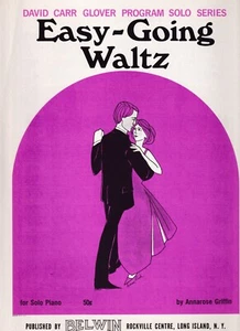 Easy-Going Waltz Vintage Music Sheet Published by Belwin - Picture 1 of 2