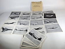34 Episcope Cards 1954 Air Publication Aircraft Military Photograph Vulcan Victo