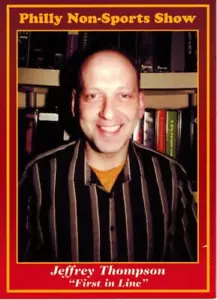 2002 Philly Non Sport Card Show Jeffrey Thompson Promo Card #28 - Imagen 1 de 1