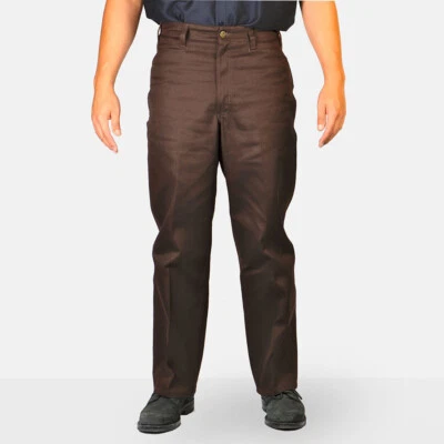 Ben Davis Mens Pants Original Ben's 50/50 Blend Classic Straight Leg Twill Pants - Image 1 of 4