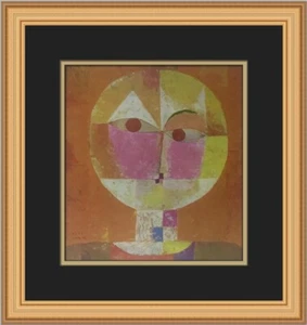 Paul Klee Senecio Custom Framed Print - Picture 1 of 2