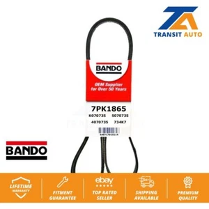 Air Conditioning Alternator Power Steering Accessory Drive Belt For BMW 335i X1 - Picture 1 of 7