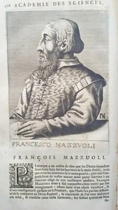 1682 INCISIONE FRANCESCO MAZZUOLI PARMA - Imagen 1 de 1