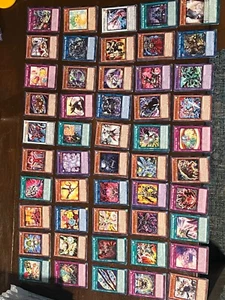 yugioh Infinite forbidden all 50 commons from set. - Picture 1 of 3