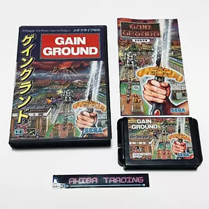 Gain Ground Mega Drive MD Genesis SEGA Shooter Japan NTSC-J Tested - Picture 1 of 11