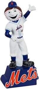New York Mets 12 Inch Mascot Tiki Totem Garden Statue, Ms Met, Resin Indoor...