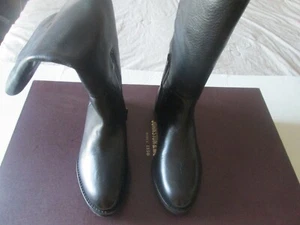 NIB Johnston & Murphy Women's Iliana Black Waterproof Riding Boots US 6 EUR 37 - Picture 1 of 7