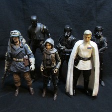Star Wars Black Series 6" Rogue One Set loose Lot Jyn Erso K-2SO Krennick Andor