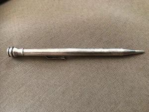 Britischer Offiziersbleistift " Evershape " 1914 - versilbert - Bild 1 von 4