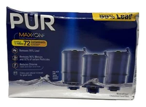 3-Pack PUR PLUS Faucet Mount Replacement Filter (RF99993) - 9 Month Value, Blue - Picture 1 of 4