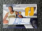 2004-05 UD SPx David Harrison autographed rookie jersey card #132 1082/1999. rookie card picture