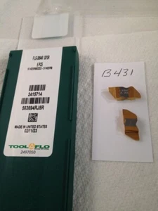 5 NEW TOOL FLO (FLG) NG-3094R TOP NOTCH CARBIDE INSERTS. GRADE: GP3R. [REF#B431] - Picture 1 of 2
