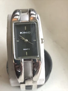 Kimio Women's Silver Toned Cuff Band Analog Watch *Working* - Picture 1 of 5