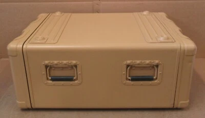 New Rugged Flight All Terrain Hardened 6U AV Network  Transport Storage Case - Image 1 of 4