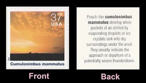 US 3878d Cloudscapes Cumulonimbus nammatus 37c single MNH 2004 - Picture 1 of 1