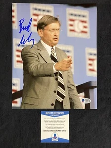 Bud Selig Milwaukee Brewers HOF Autographed Signed Auto 8x10 Photo ~ Beckett BAS - Picture 1 of 3