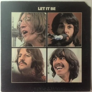 Beatles-Let It Be-Capitol-Purple Label-Vinyl-Record-LP SW-11922 rare - Picture 1 of 4