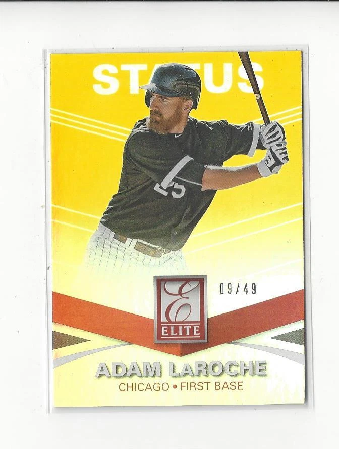 2015 Elite Status Gold #147 Adam LaRoche White Sox /49 - Image 1 of 1