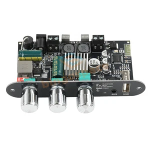 ZK-1001U 100W Mono Bluetooth Audio Power Amplifier Module Bass Treble TPA3116D2 - Picture 1 of 21