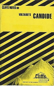 Cliffs notes CANDIDE Francois Voltaire study guide - Picture 1 of 1