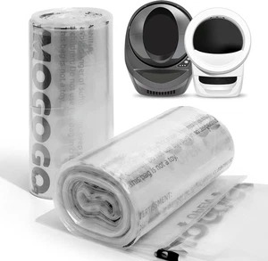 Waste Bags 50 Pack for Litter Robot 4 & 3, 9-11 Gallon, Leak-Proof Liners - Picture 1 of 7