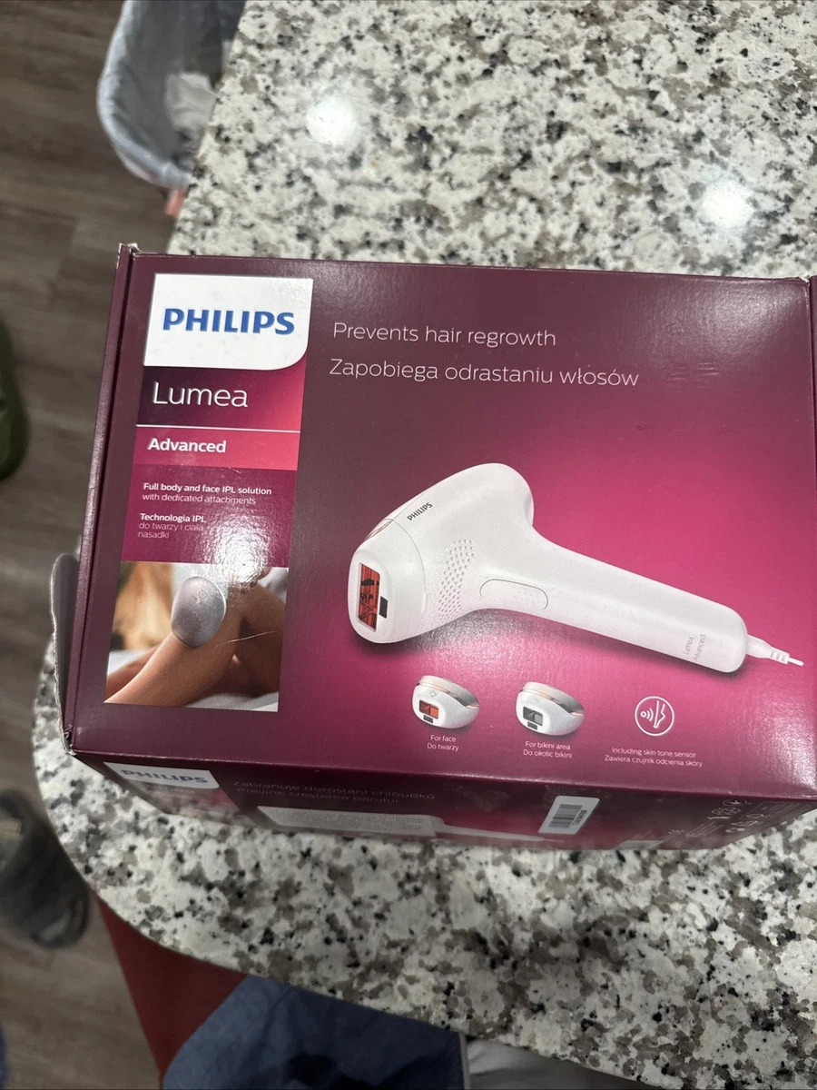 【新品 未使用】PHILIPS Lumea Advanced Philips Lumea BRI923 Advanced IPL Hair Removal