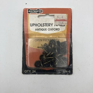 Bolt master Upholstery Nails 24 Pcs Antique Oxford UN-6 - Picture 1 of 8