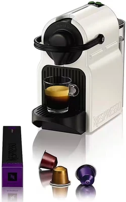 Krups Nespresso INISSIA XN1001 Beige Bianco Macchina da Caffè a Capsule Automatica Coffee - Immagine 1 di 4