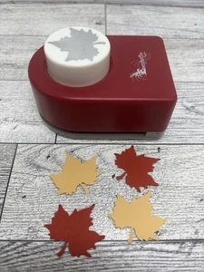 Emagination großer Bastelpapierlocher - Herbstahornblatt - Herbstblätter - Bild 1 von 6
