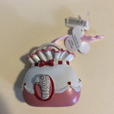 Disney Parks Christmas Ornament MARY POPPINS Purse Handbag NWT - Image 1 of 3