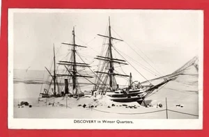 ANTARCTIC EXPLORATION SHACKLETON   DISCOVERY IN WINTER QUARTERS.  RP pu  1959 - Picture 1 of 1