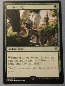 Burgeoning (178) - NM - Conspiracy Take the Crown Magic the Gathering MTG - Picture 1 of 2