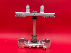 1997 HONDA CR125R CR125 OEM FRONT FORKS LOWER UPPER TRIPLE TREE STEM CLAMP #2 - Picture 1 of 21