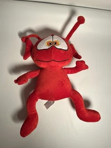 De colección Juguetes BJ Rojo Alien Peluche Relleno Difícil de Encontrar Color Monstruo Antena Marciana Ojos Grandes - Imagen 1 de 3