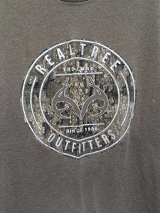 RealTree T Shirt  Women's  Size XL   Brown  Short Sleeve  Stretchy  - Picture 1 of 3