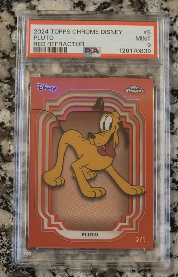 Base, refractor y paralelos de color cromados de Disney 2024 Topps 1/50 Foto 1 de 1