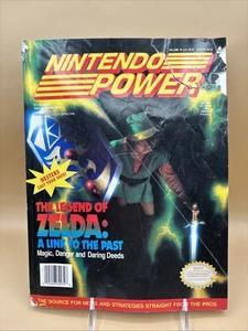 Nintendo Power [Volume 34] Legend Of Zelda A Link to the Past w/ Poster - Picture 1 of 11