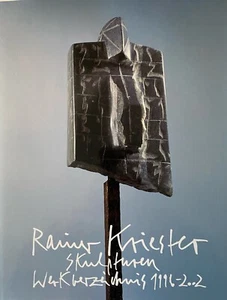 RAINER KRIESTER, Skulpturen, Werkverzeichnis 1996 - 2002, Kunst - Bild 1 von 1