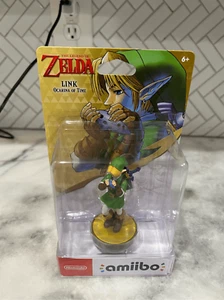 Figura Amiibo Link Legend Of Zelda Series Ocarina Time - Imagen 1 de 4