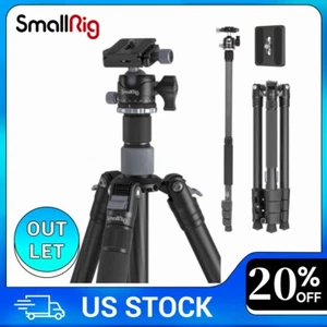 Trípode de fibra de carbono SmallRig 62", trípode de viaje monópode con columna central 4059 - Imagen 1 de 12