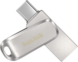 SanDisk Ultra Dual Drive Luxe USB C Smartphone Speicher 256 GB!!OHNE OVP!! - Afbeelding 1 van 6