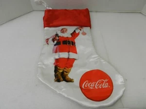 Calza da appendere 16 pollici Coca-Cola Babbo Natale 2009 decorazione da collezione - Foto 1 di 7