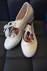 White Bloch Timestep tap shoes - size UK 2